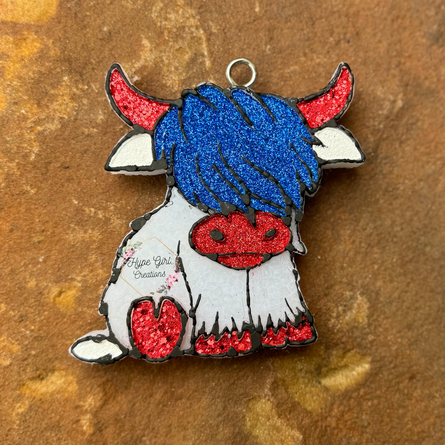 Highland Cow Car Freshie