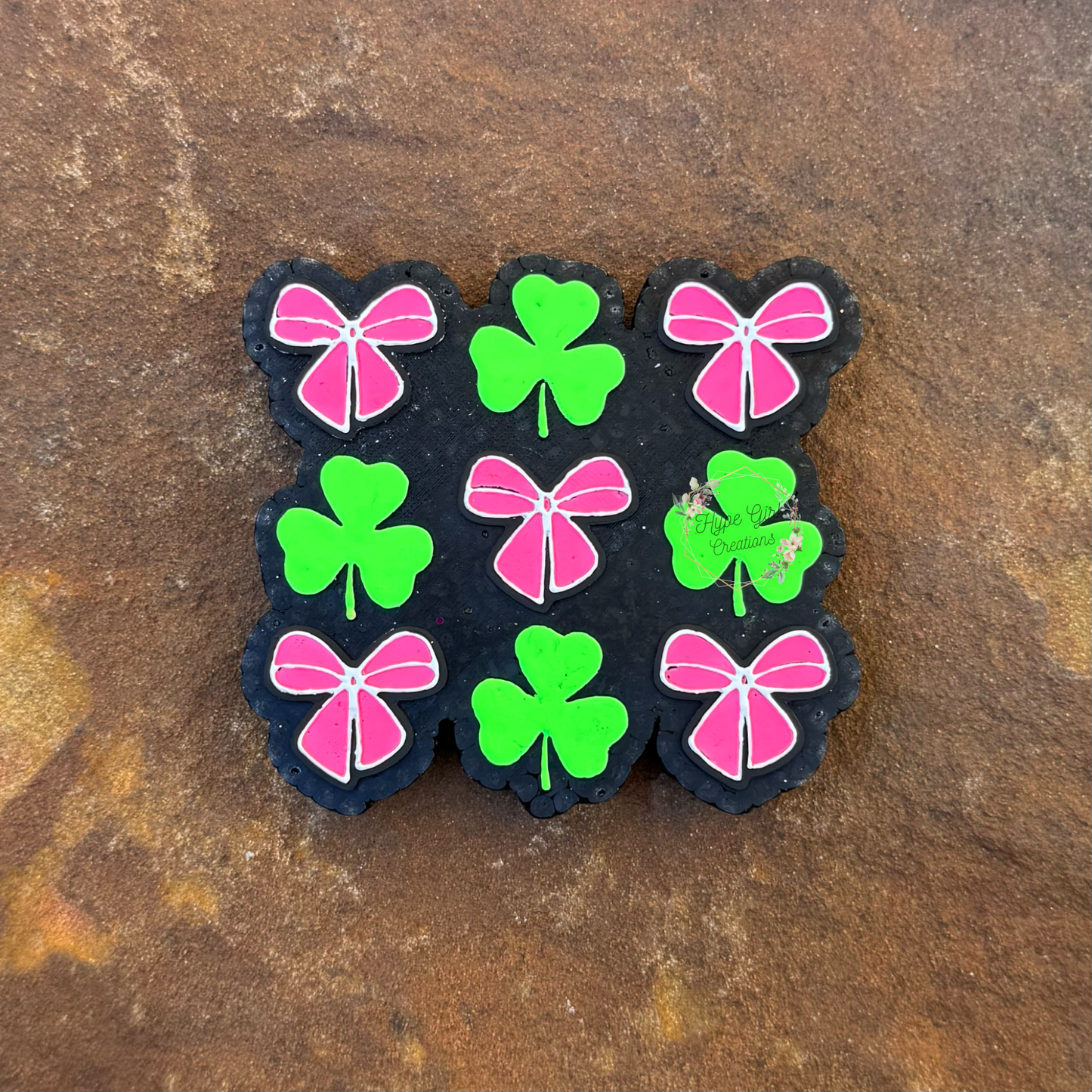 Bows & Shamrocks Car Freshie