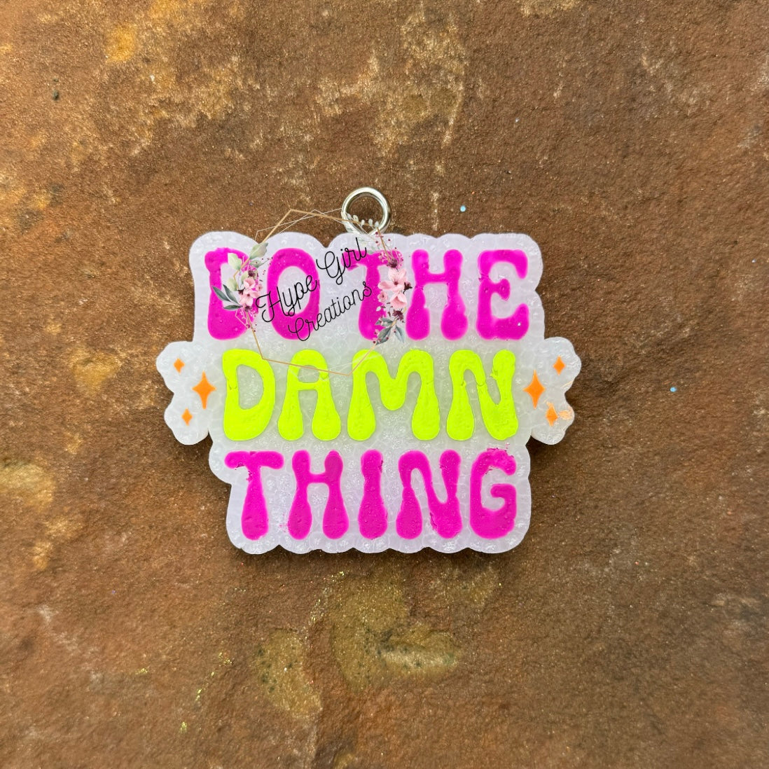 Do the Damn Thing Car Freshie