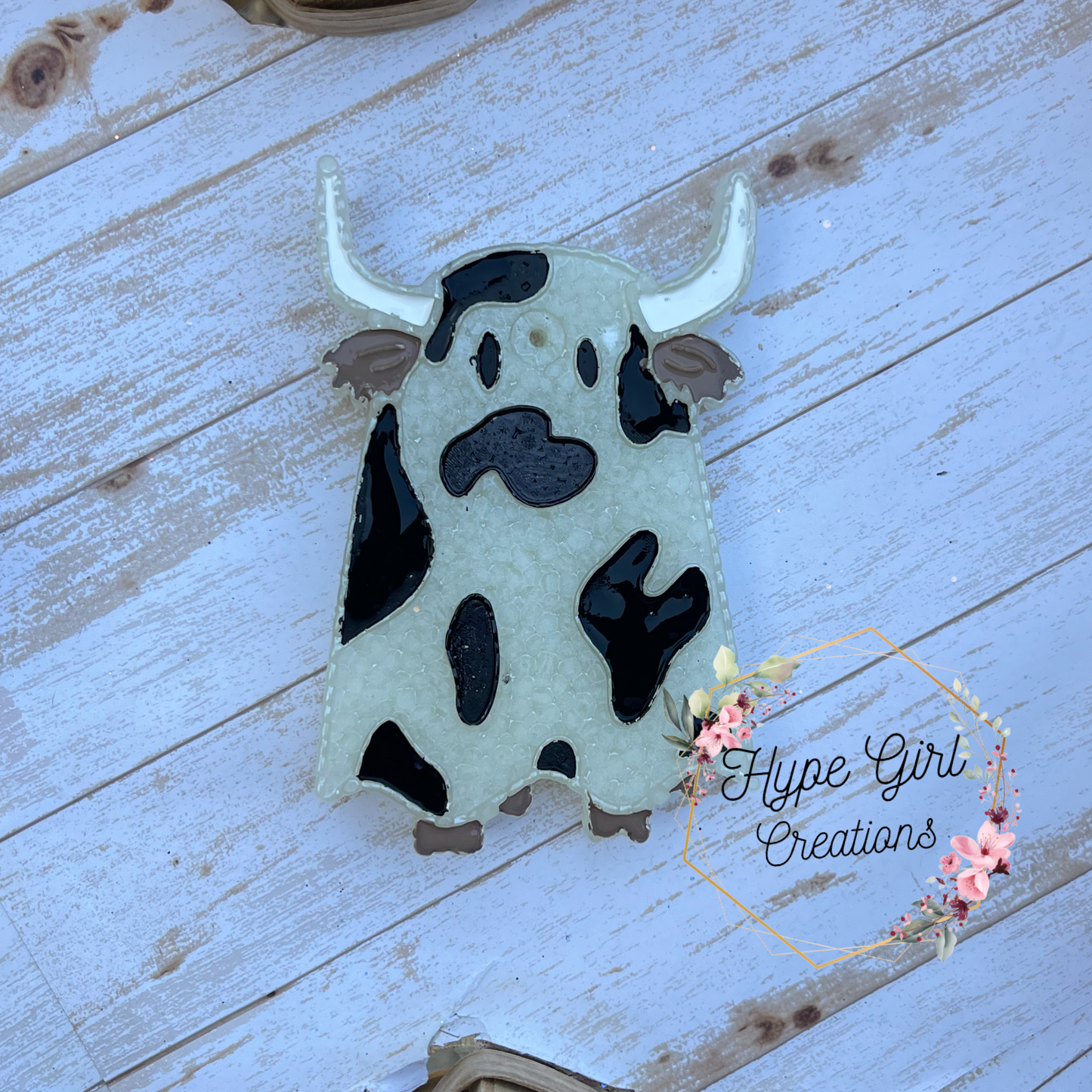 Ghost Cow Car Freshie