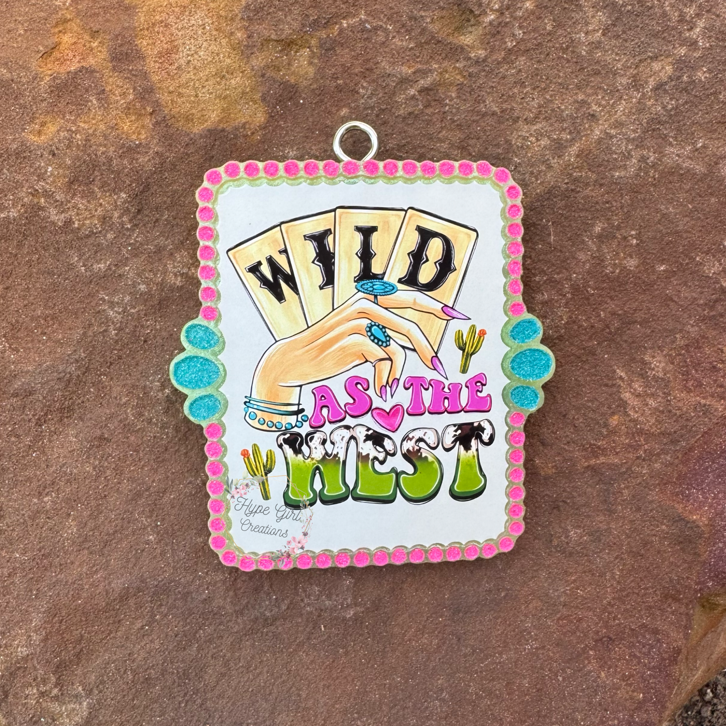 RTS - Wild West Turquoise Frame