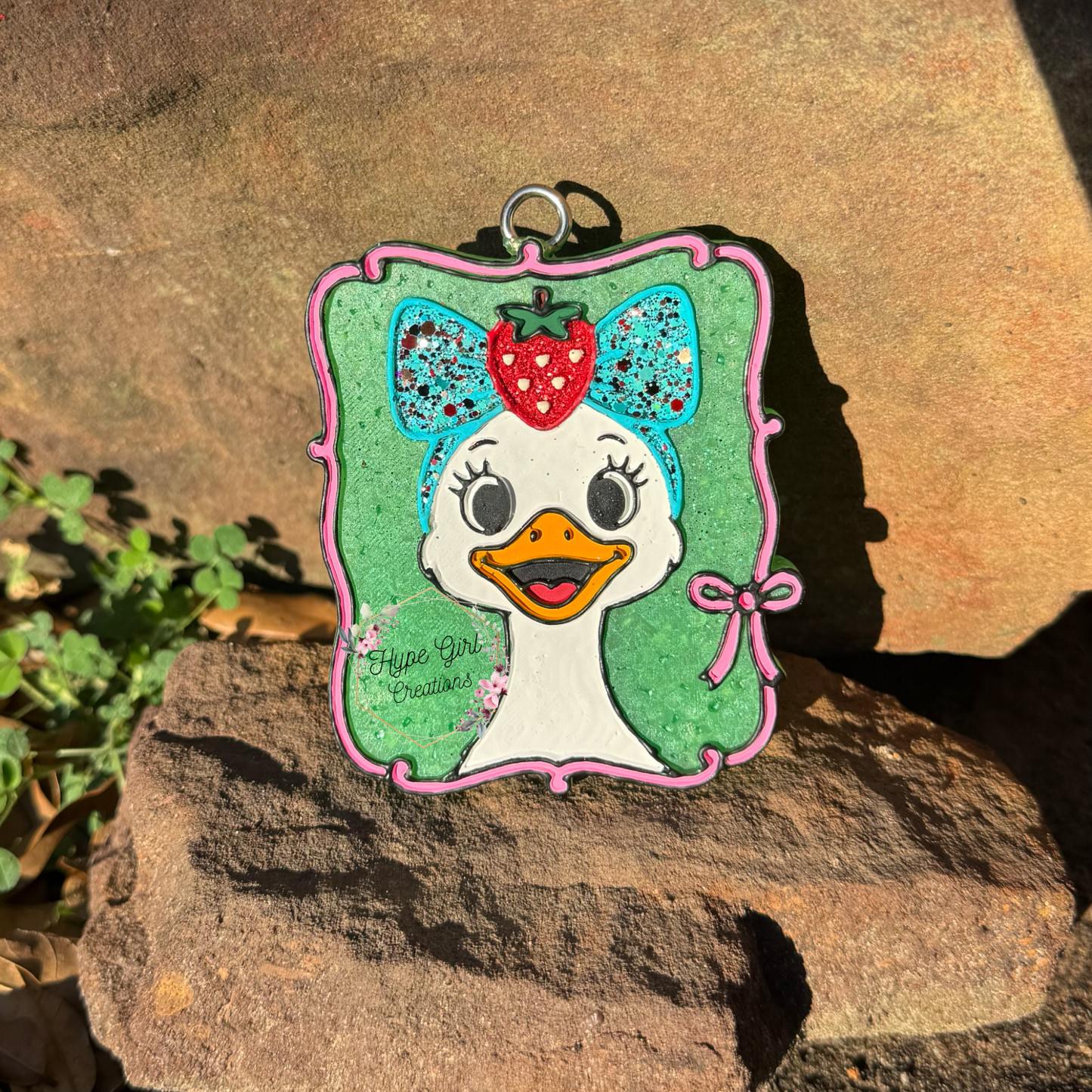 Cute Goose Frame Car Freshie