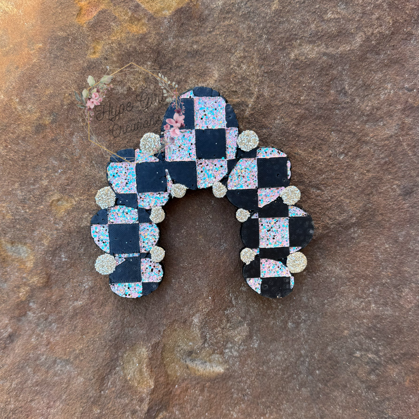 Checkered Squash Jewelry Car Freshie
