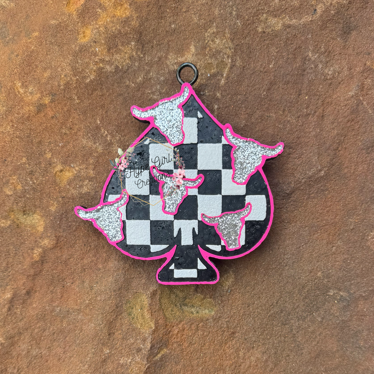 RTS Checkered Bull Spade