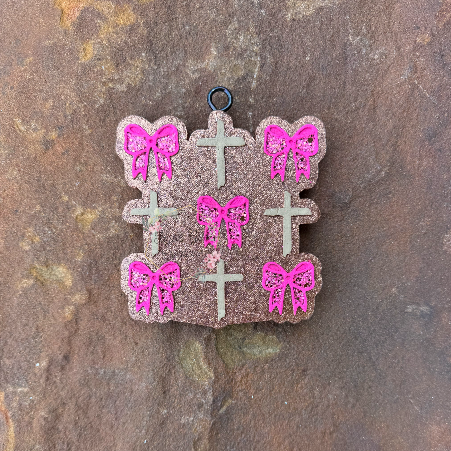 Crosses & Bows Car Freshie