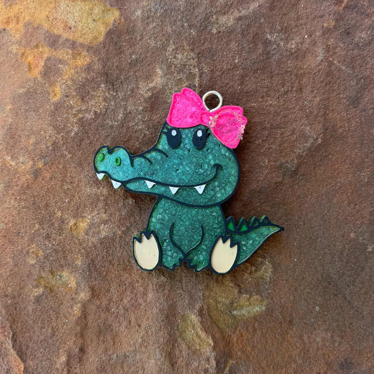 Girly Gator Car Freshie