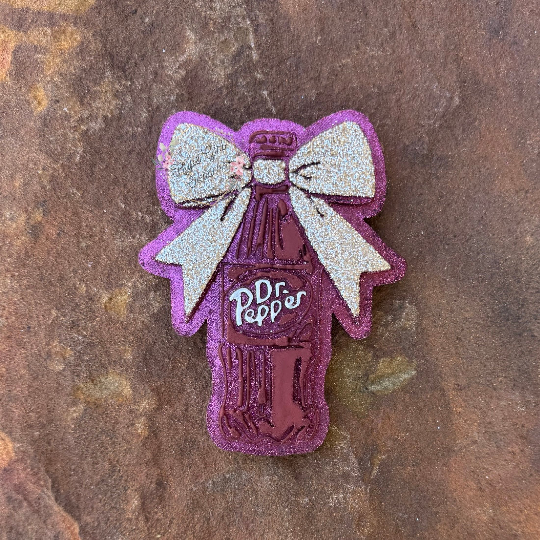 Dr. Pepper with Bow Car Freshie
