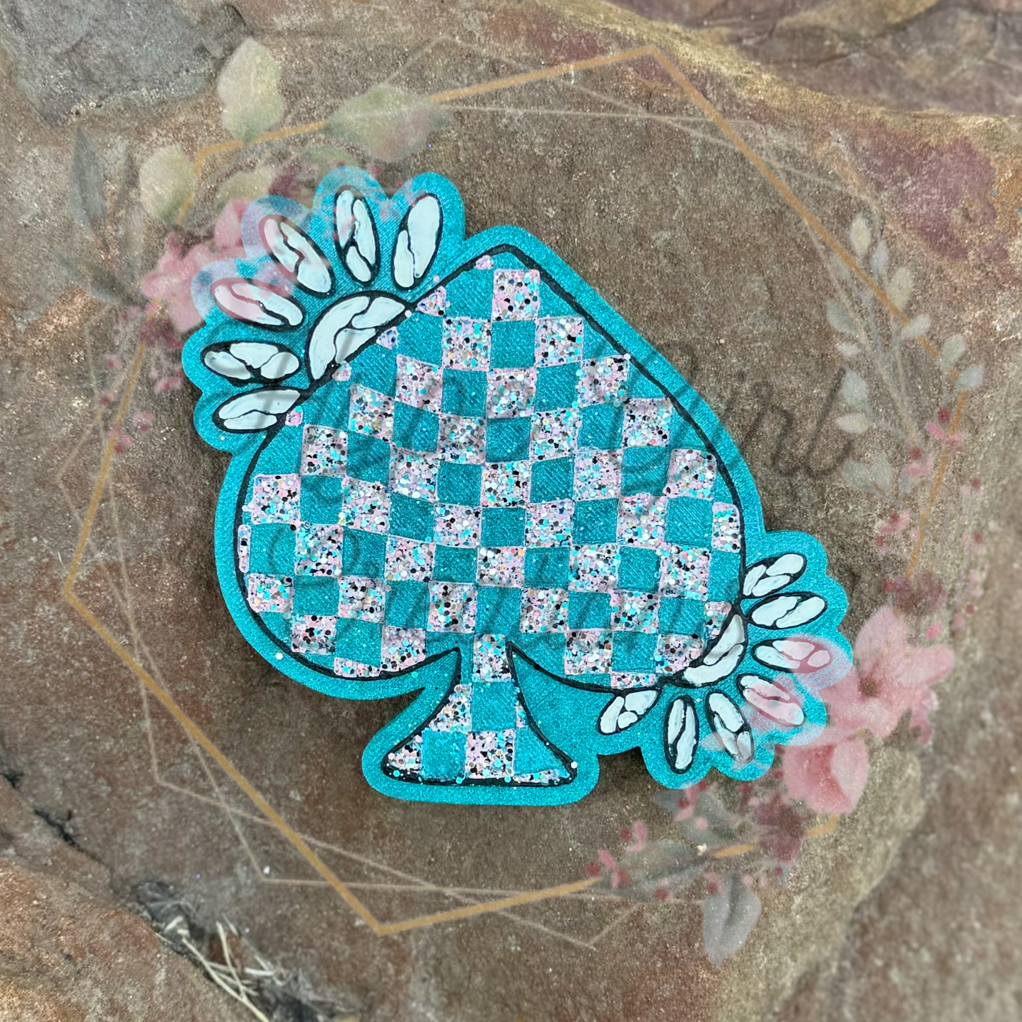 Elegant Spade Car Freshie