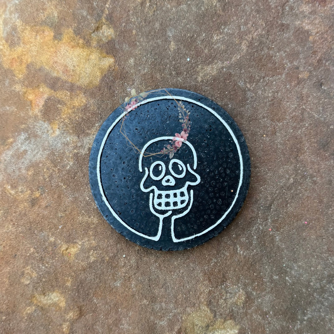 Neon Skeleton Car Freshie