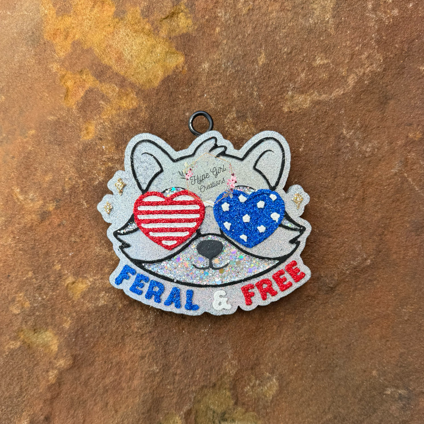 Feral & Free Car Freshie