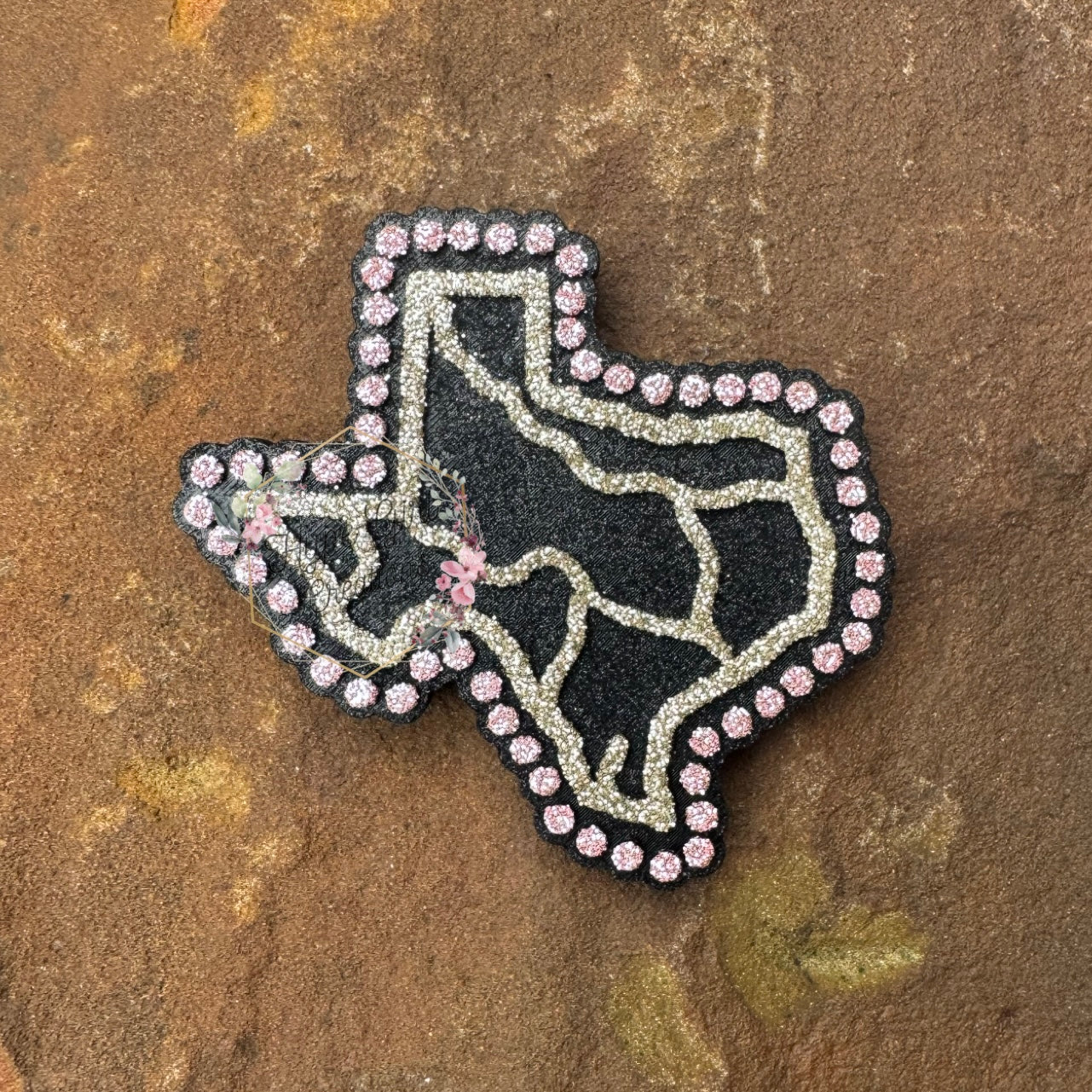Turquoise Texas Car Freshie