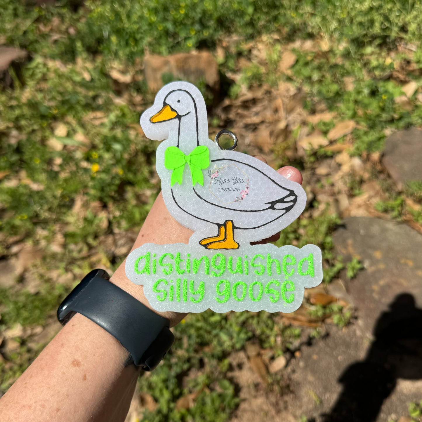 Distinguished Silly Goose Car Freshie