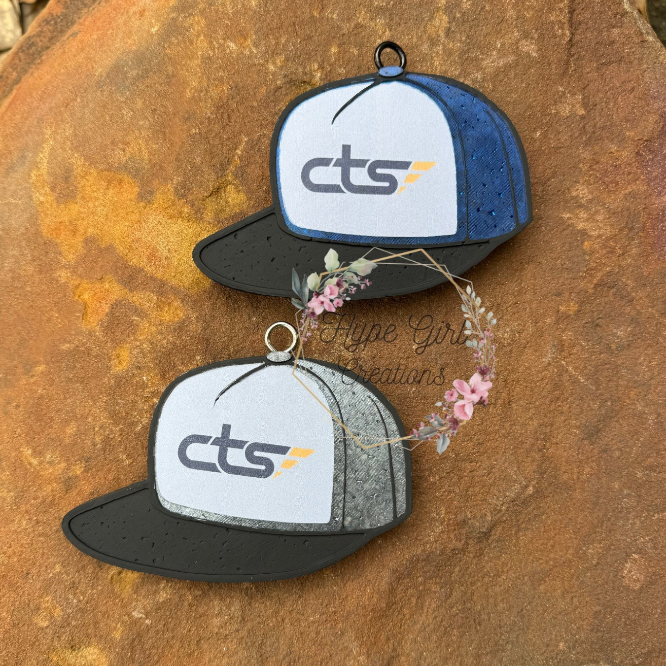 Custom Company Logo Hat Car Freshie