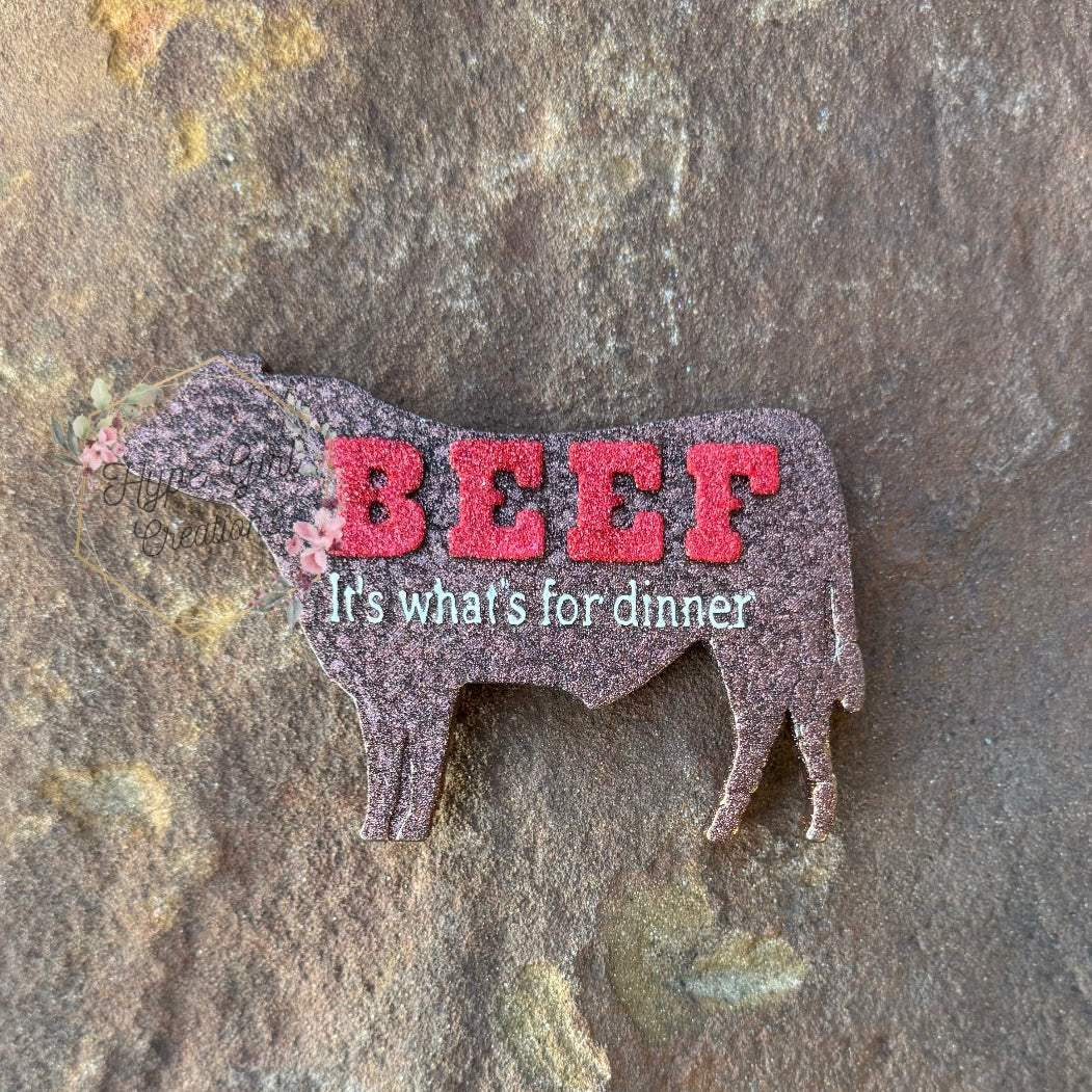 Beef Cow Car Freshie