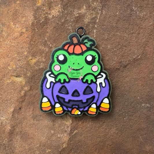 Halloween Frog Car Freshie