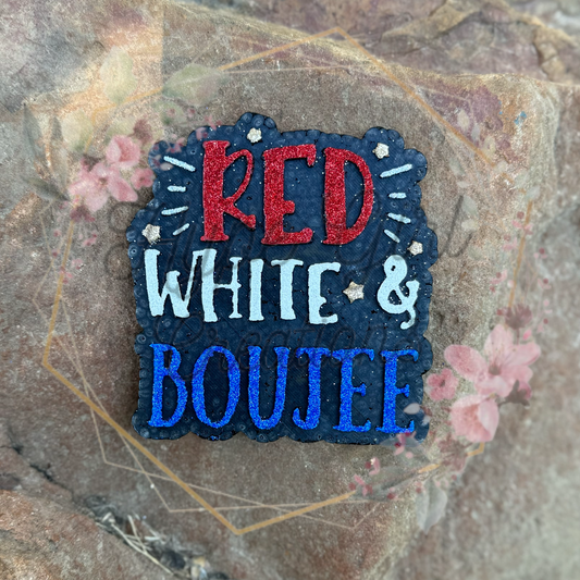 Red, White, & Boujee Car Freshie