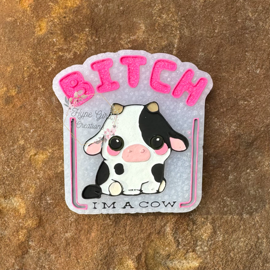 I'm a Cow Car Freshie