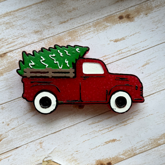 Christmas Truck Car Freshie