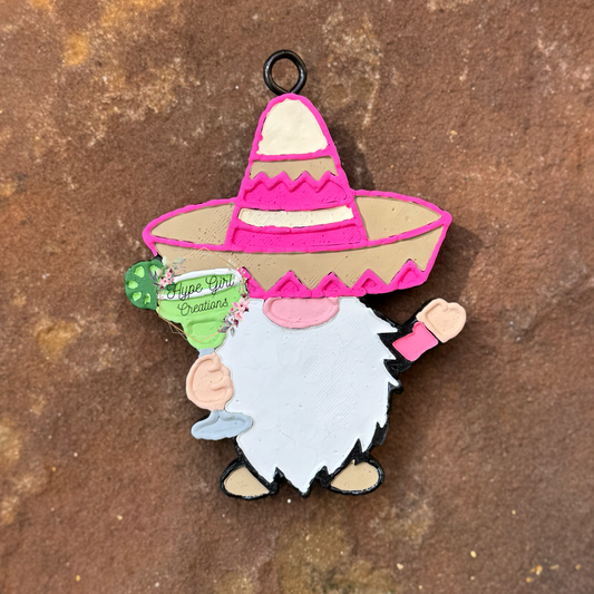 Margarita Gnome Car Freshie