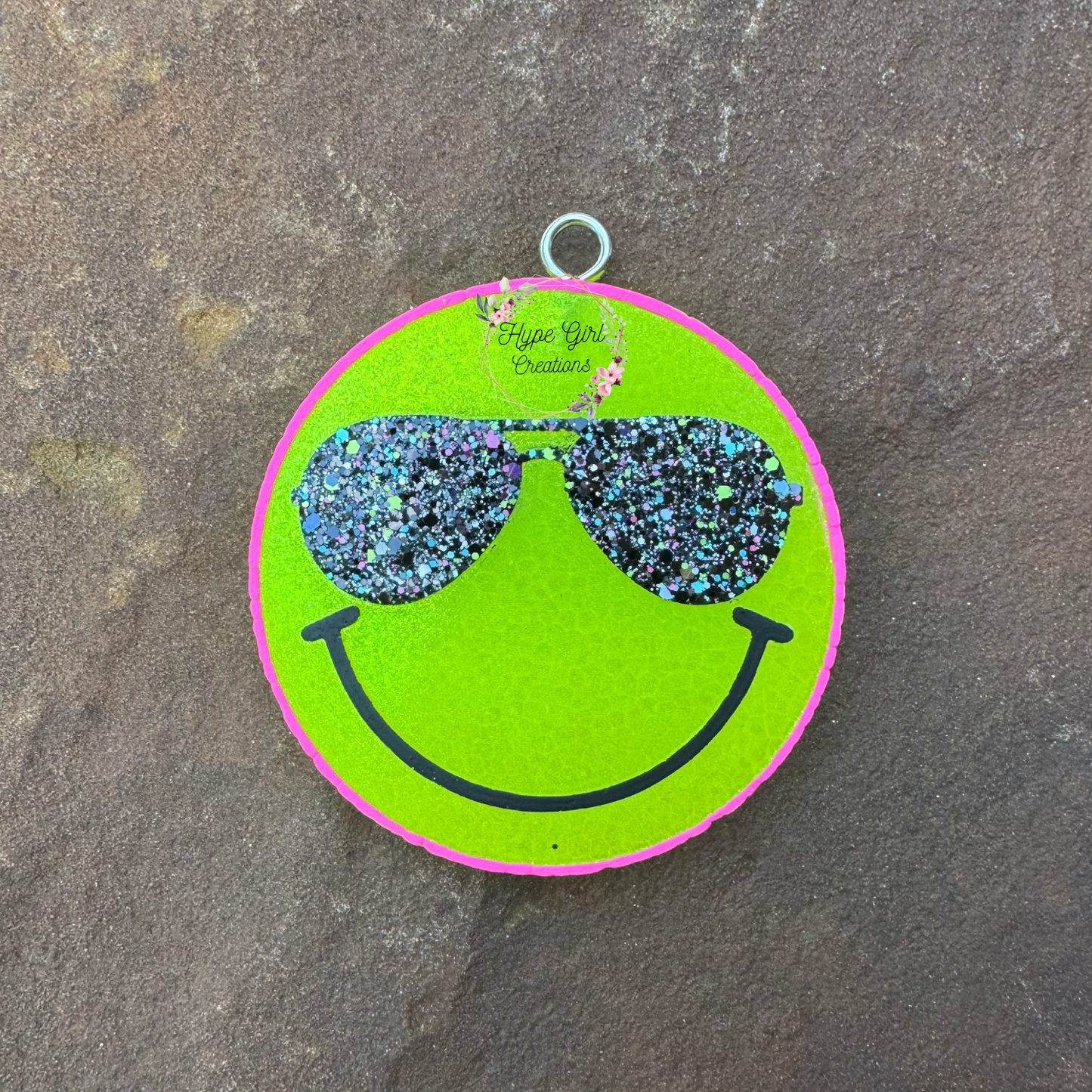 Aviator Smiley Car Freshie