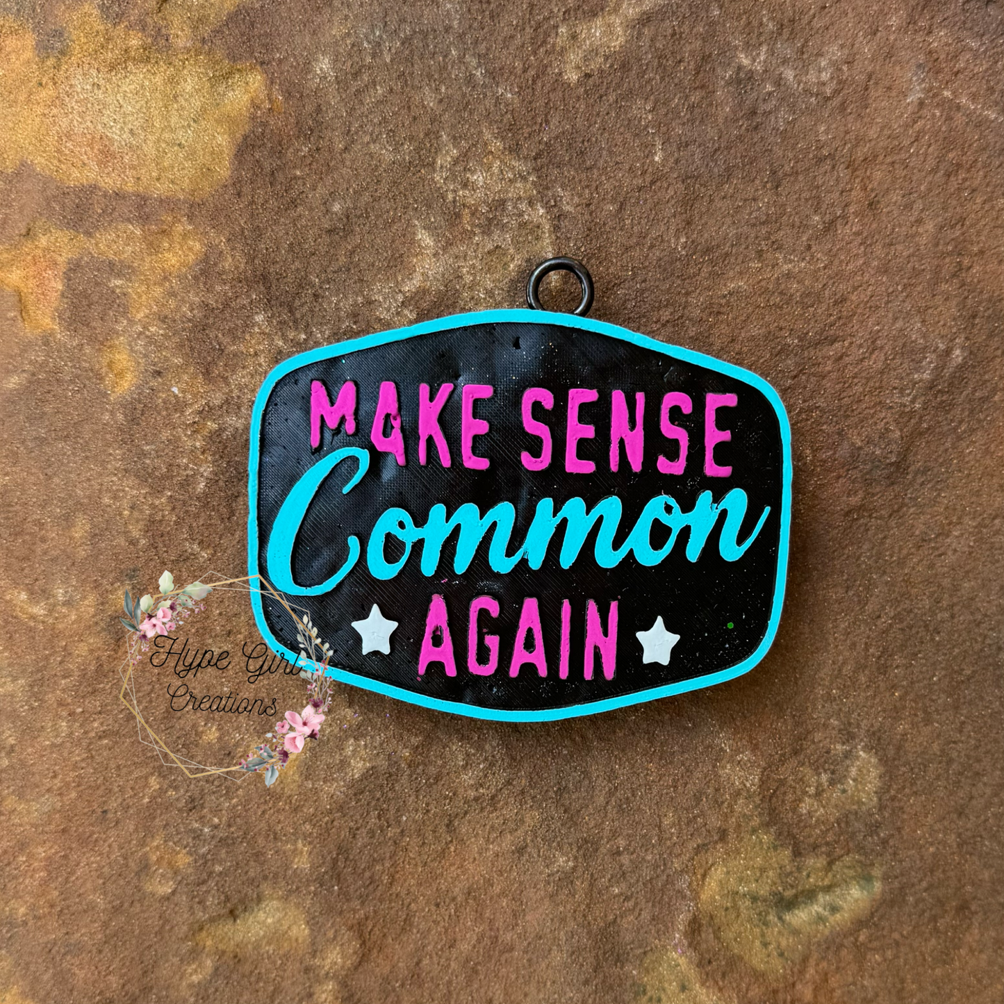 Make Sense Common Again Car Freshie