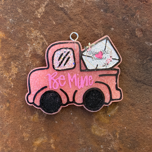 Be Mine Truck Car Freshie