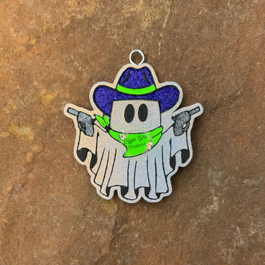 Cowboy Ghost Car Freshie