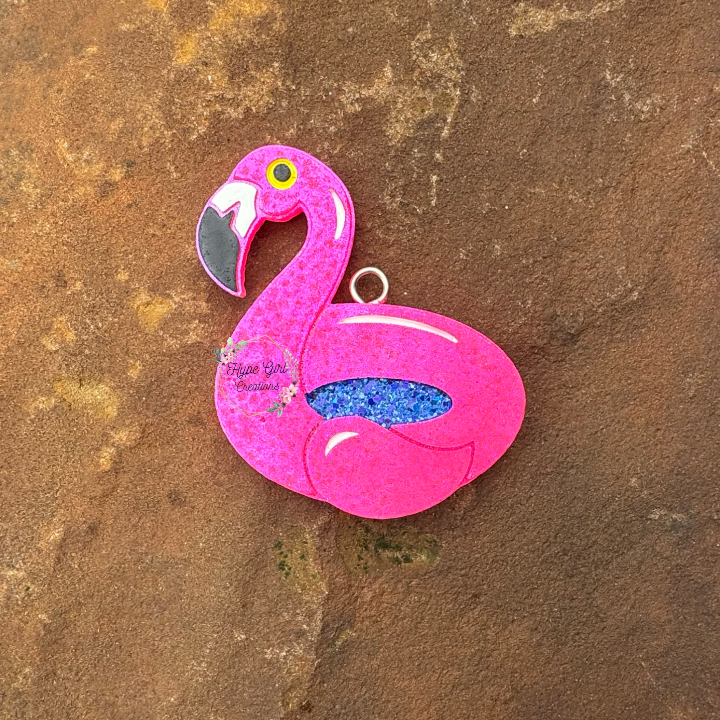 Flamingo Floatie Car Freshie