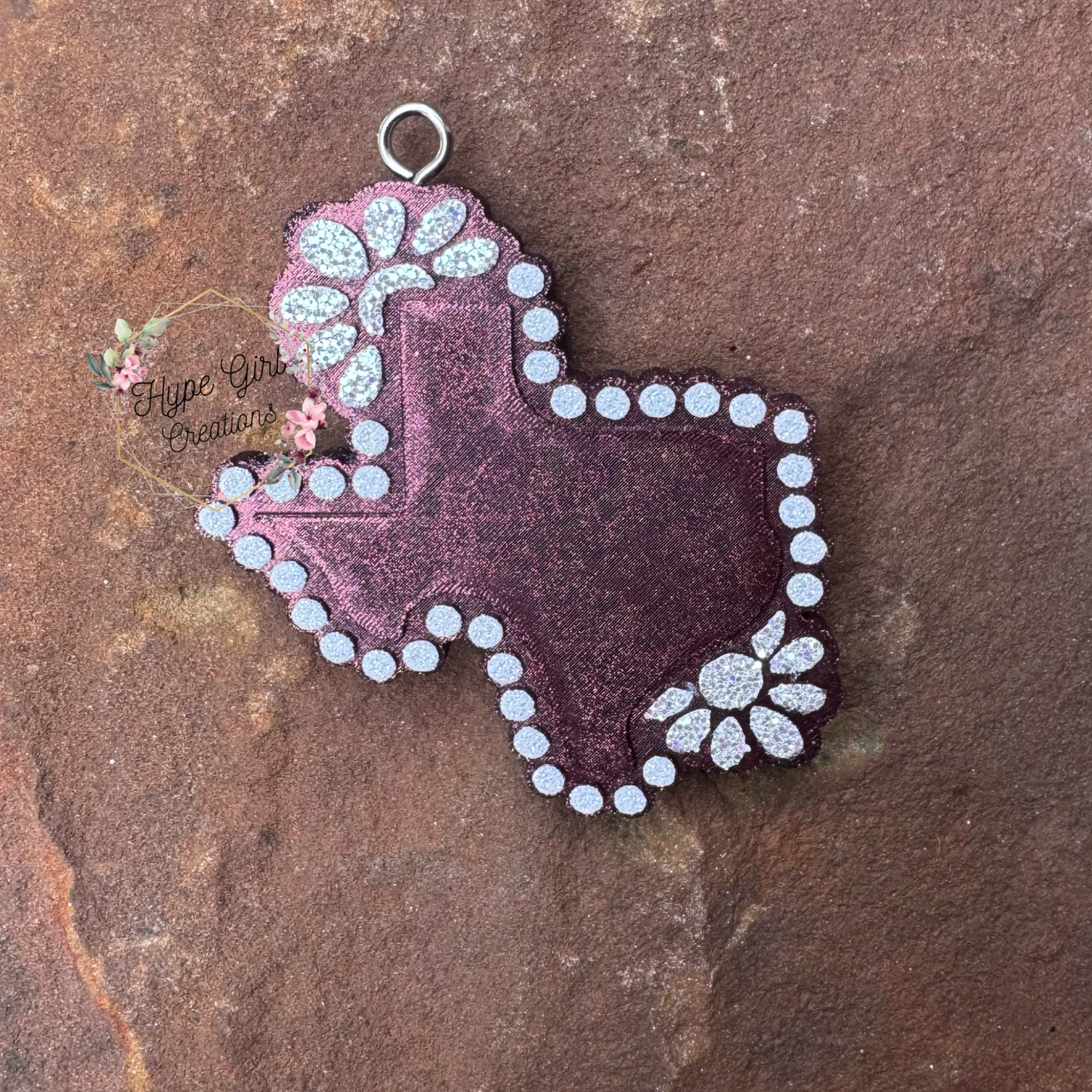 Concho Jeweled Texas Car Freshie