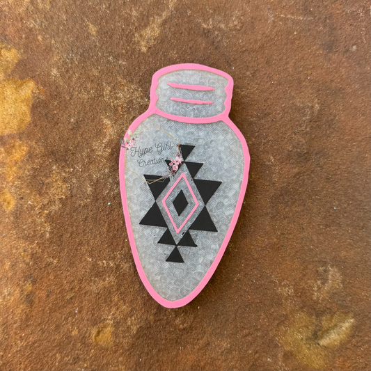 Aztec Light Bulb Car Freshie