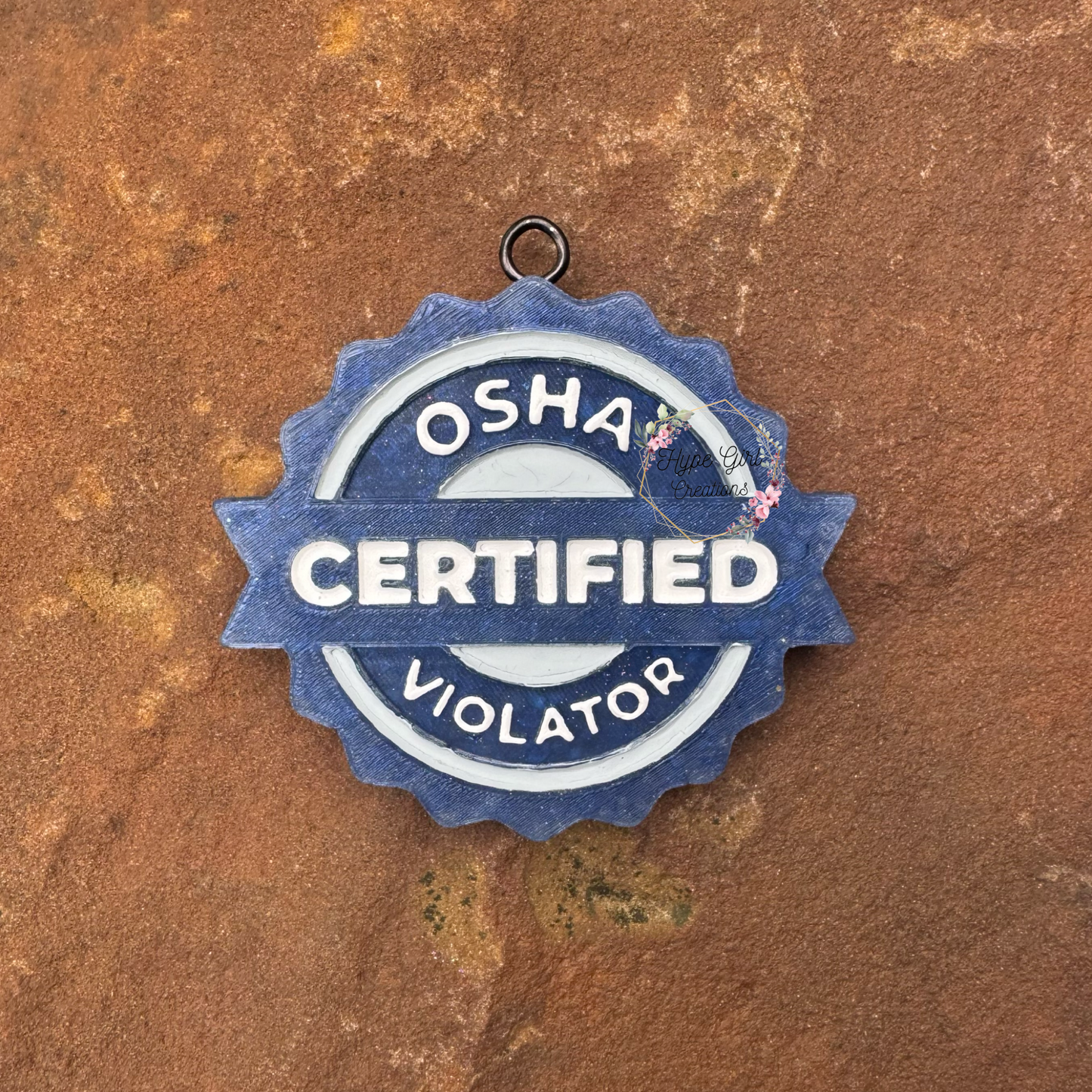 OSHA Certified Violator Car Freshie
