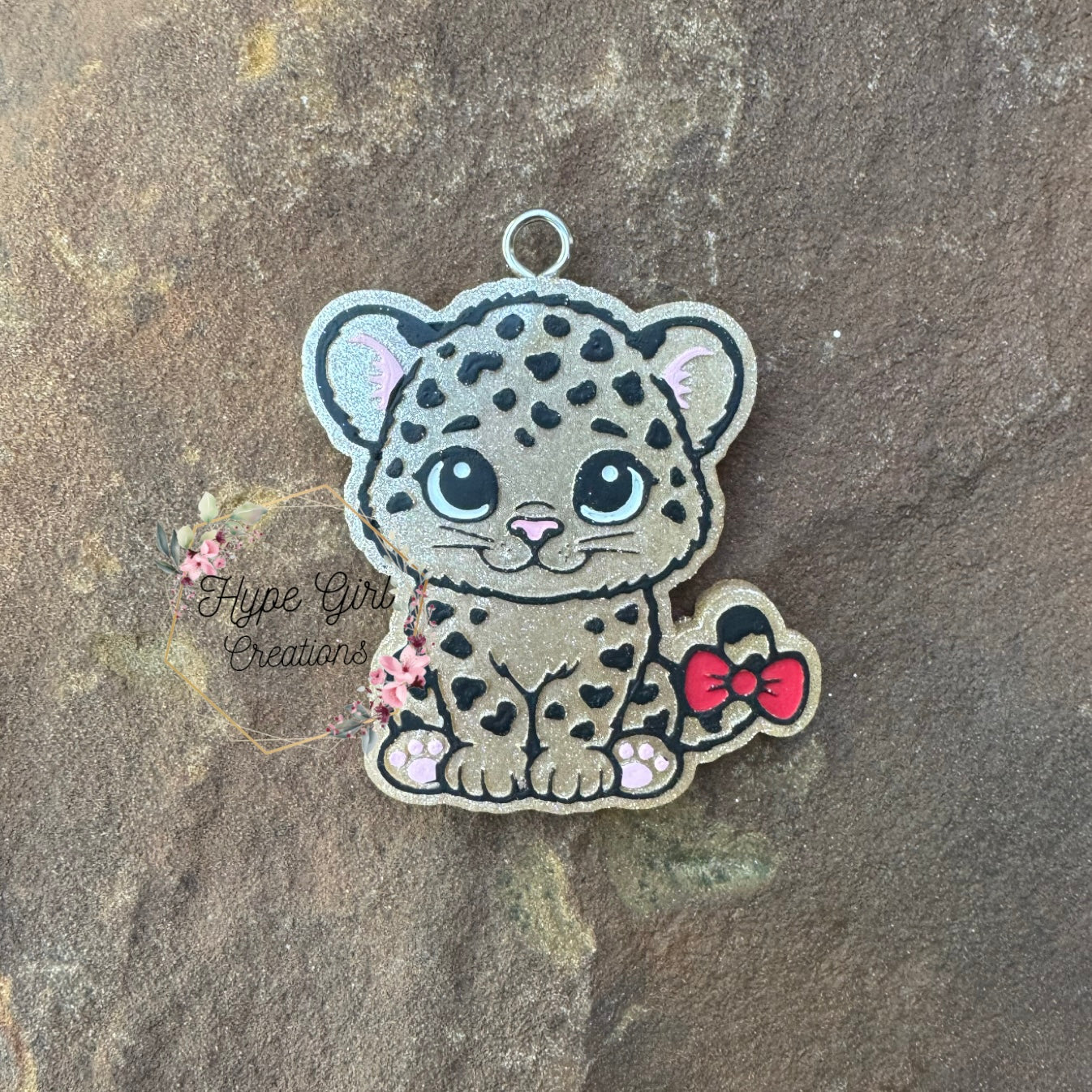 Cute Leopard Car Freshie