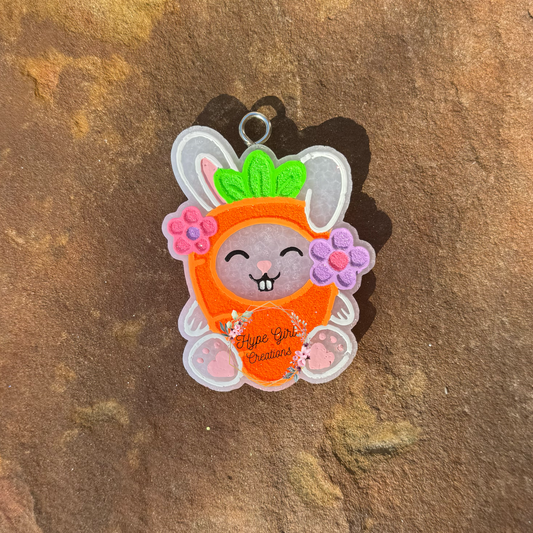 Carrot Bunny Car Freshie