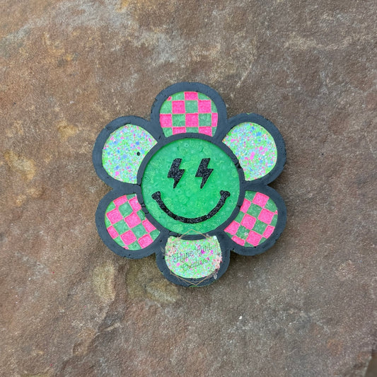 Retro Flower Car Freshie