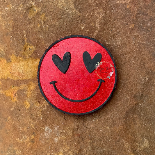 Heart Eye Smiley Car Freshie