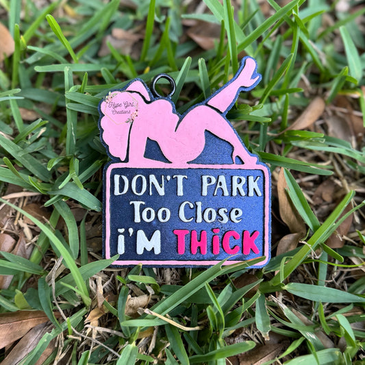 Don't Park Too Close Car Freshie