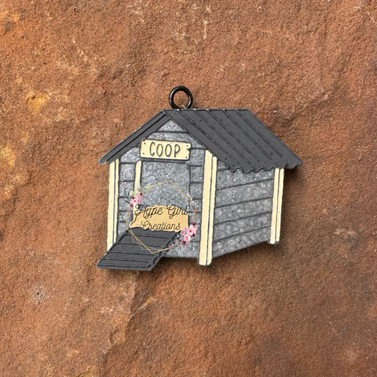 Chicken Coop Car Freshie
