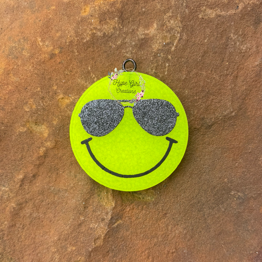 Aviators Smiley Car Freshie