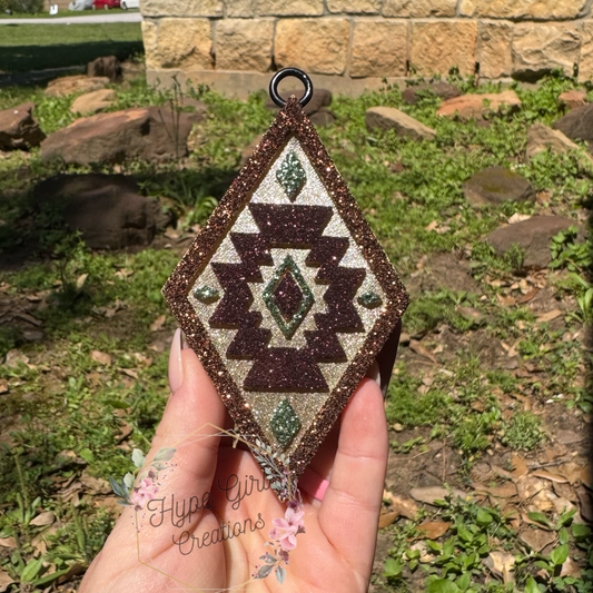 Aztec Diamond Car Freshie