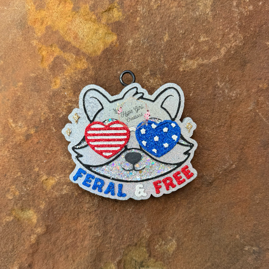 Feral & Free Car Freshie