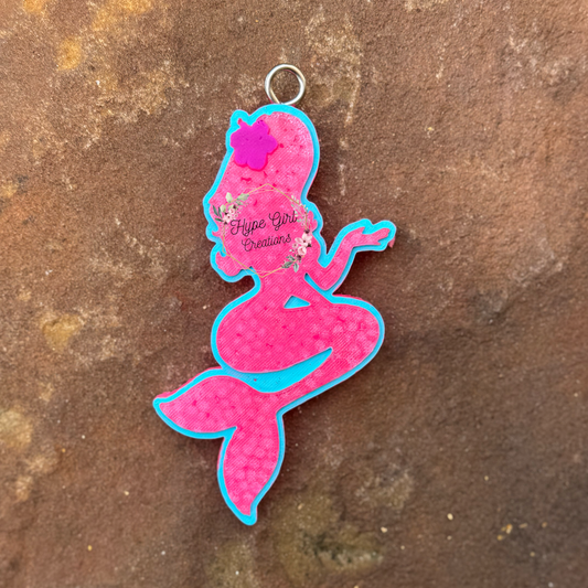 Mermaid Silhouette Car Freshie
