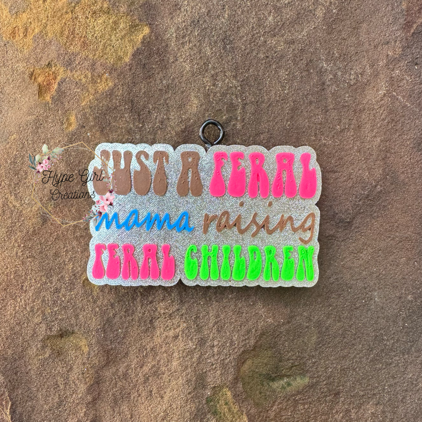 Feral Mama, Feral Children Car Freshie