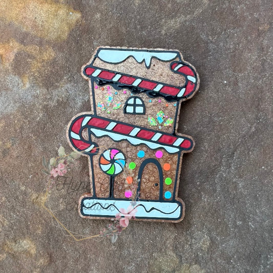 Gingerbread House Car Freshie