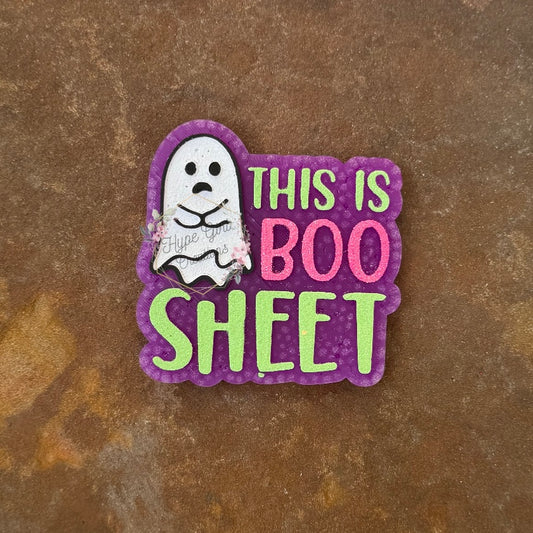 Boo Sheet Car Freshie