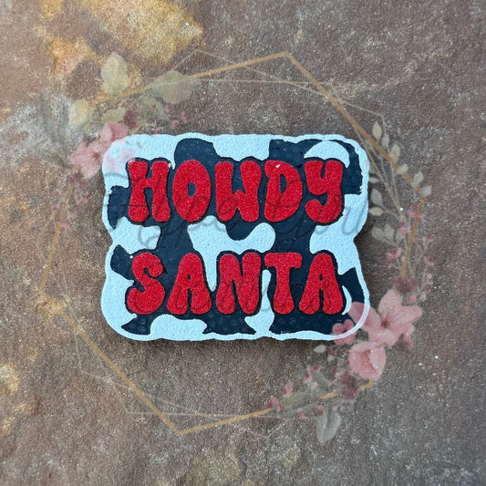 Howdy Santa Car Freshie