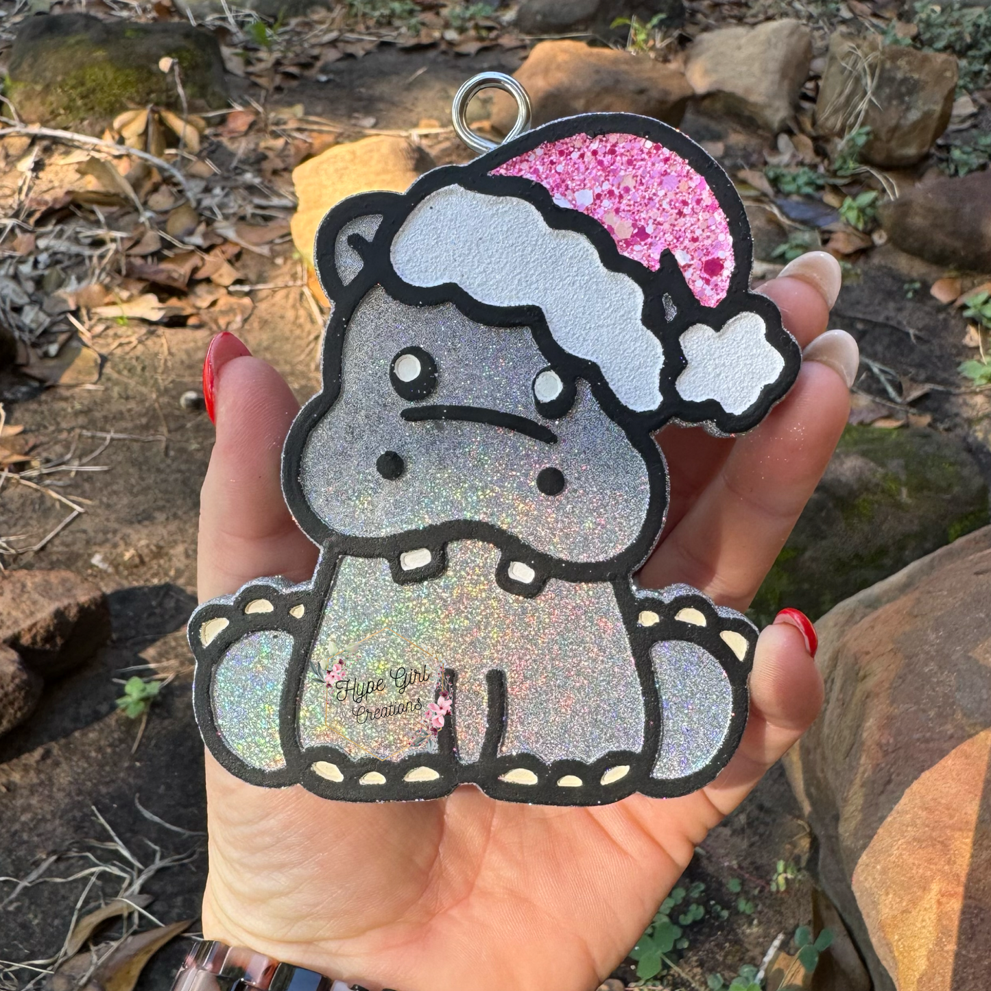 I want a Hippo for Christmas Car Freshie