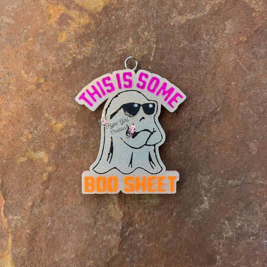 Boo Sheet Ghost Car Freshie