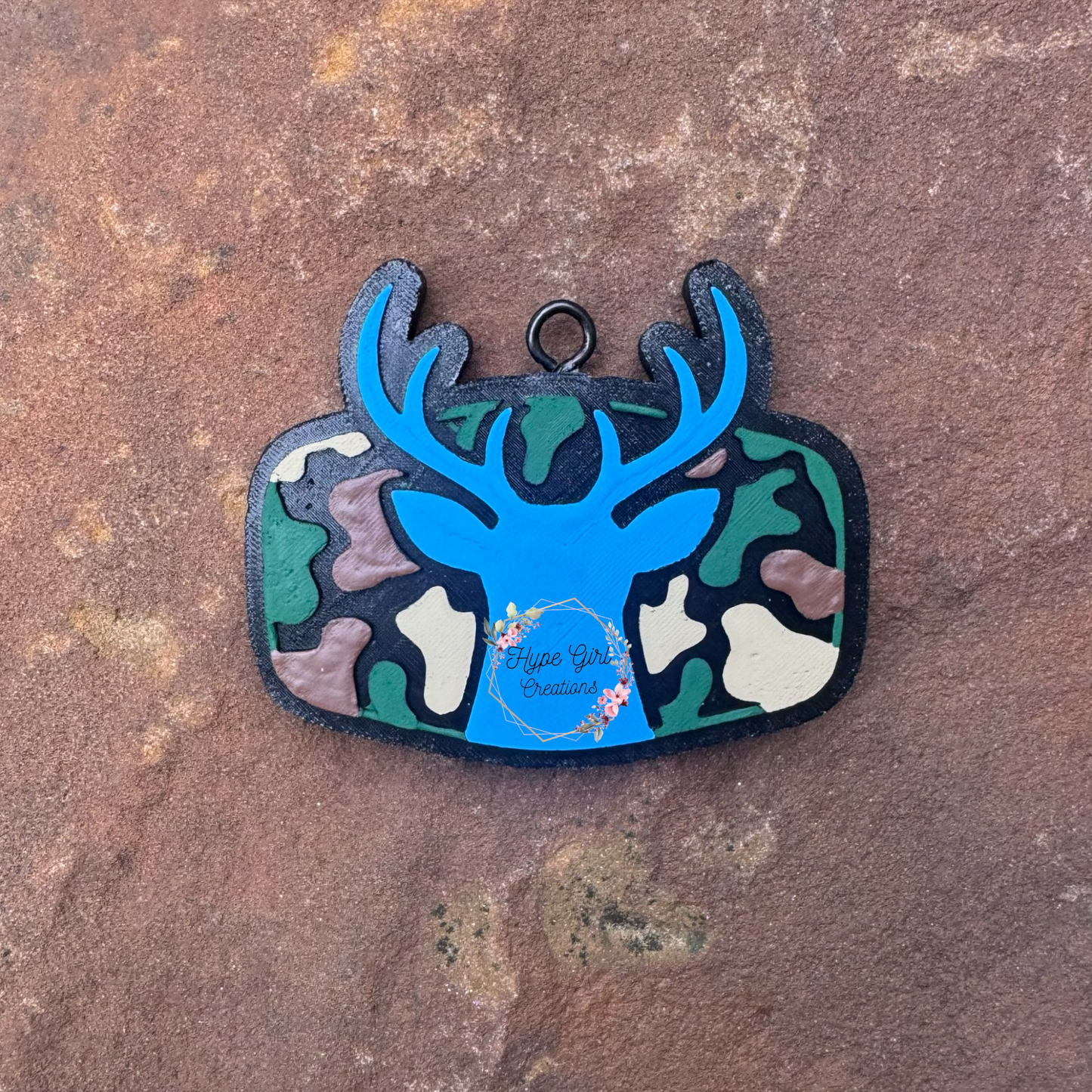 Camo Deer Car  Freshie