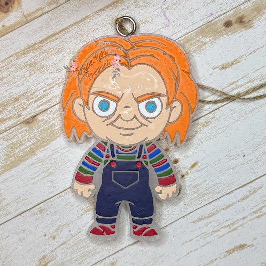 Chuckie Doll Car Freshie
