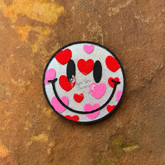 Heart Smiley Car Freshie